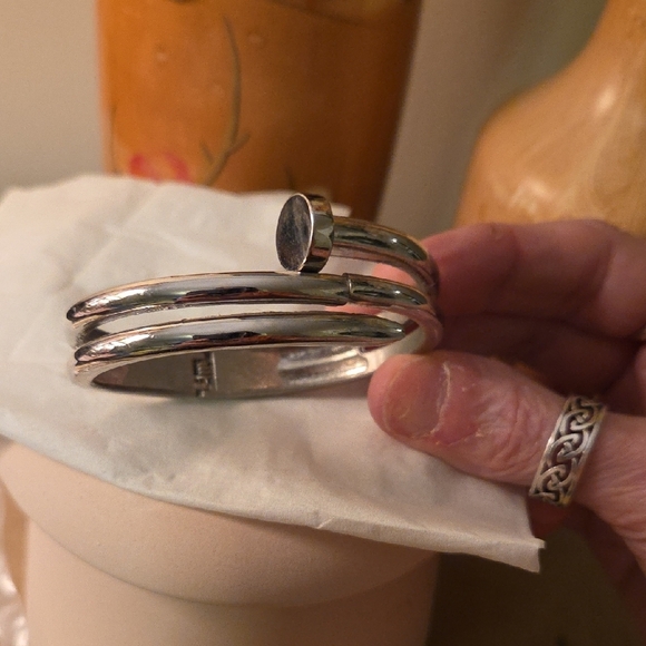 Silver and Women's Bracelet bangle - Picture 1 of 1